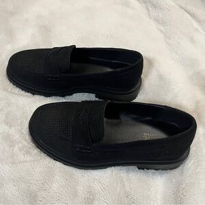 Penningtons Black Lug Sole Loafers